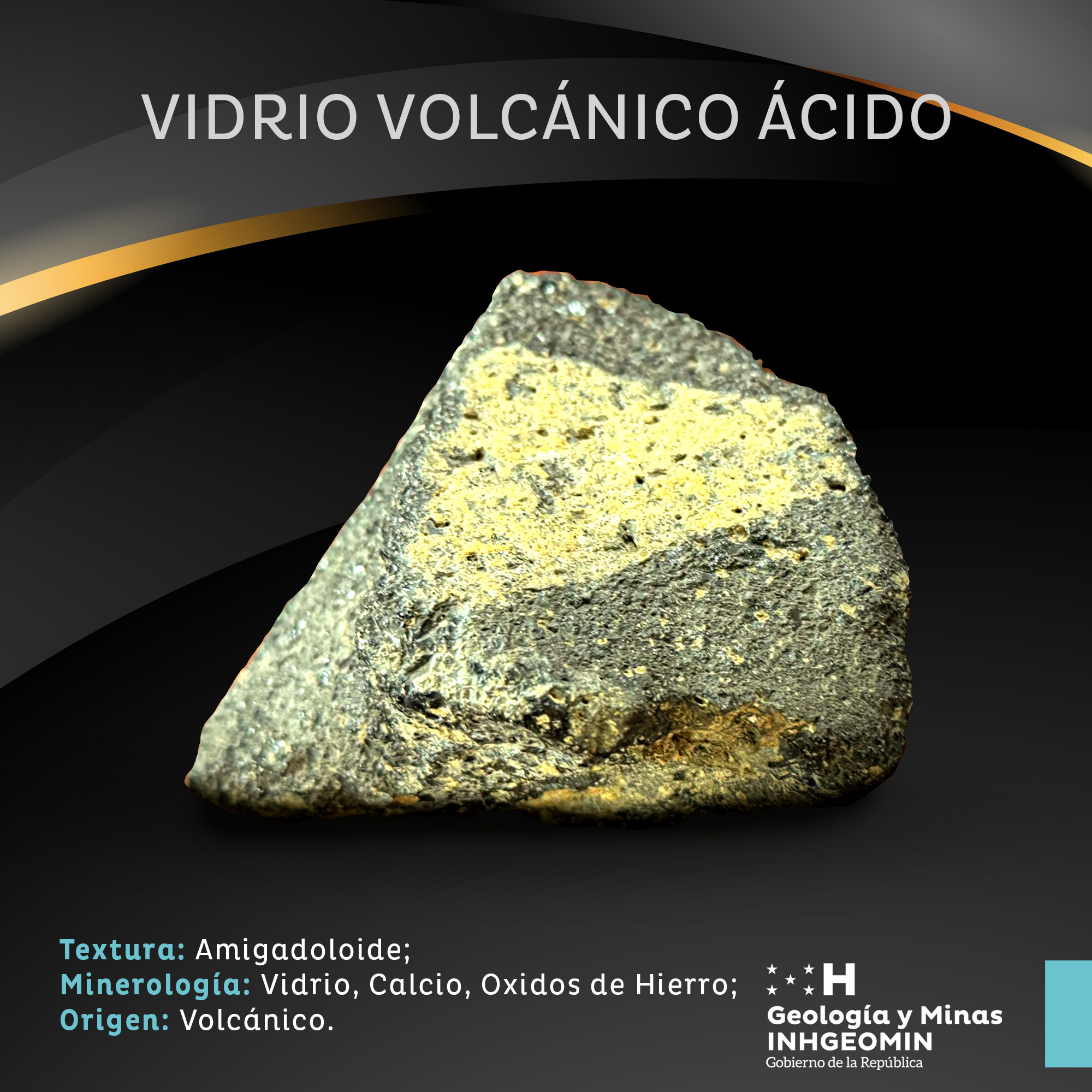 Vidrio Volcánico Ácido